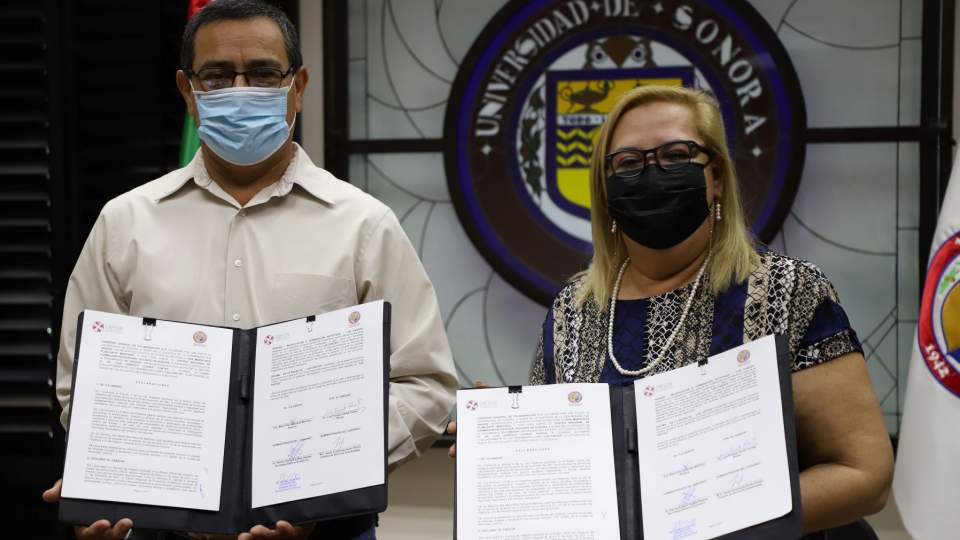 Fortalecerán Creson y Unison investigación y formación docente de ambas instituciones